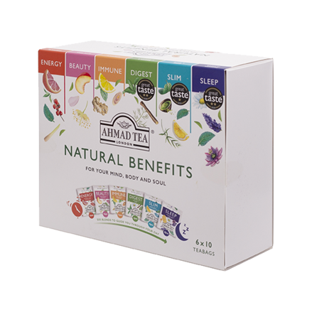 Ahmad Tea Natural Benefits Selection| 60 alu sáčkov