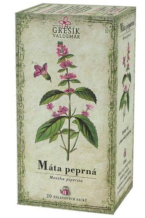  Mäta pieporná bylinný porciovaný čaj