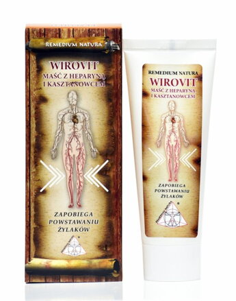 Wirovit masť s heparínom a gaštanom remedium 75 ml