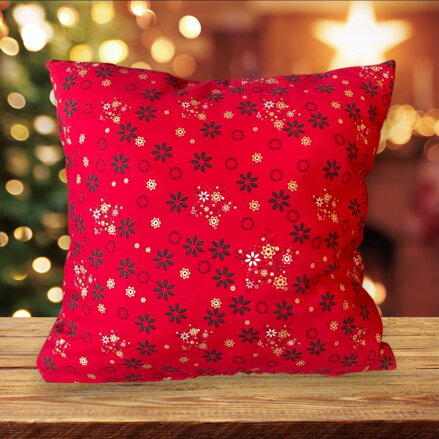 Bylinkový vankúš červený (35x35 cm)