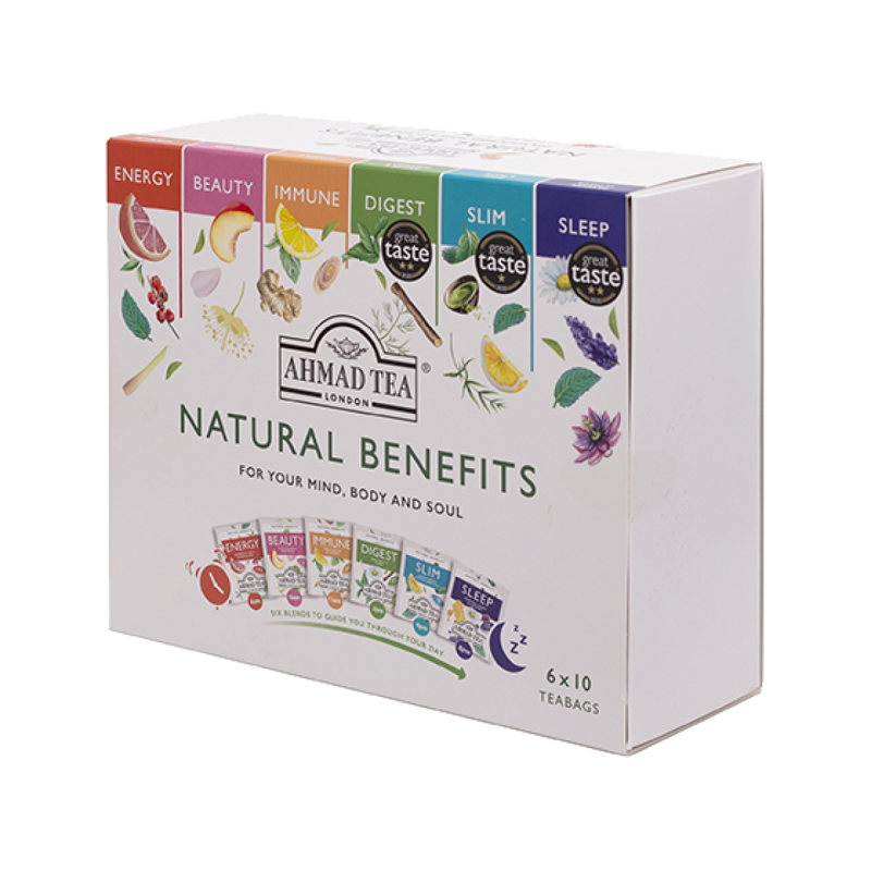 Ahmad Tea Natural Benefits Selection| 60 alu sáčkov