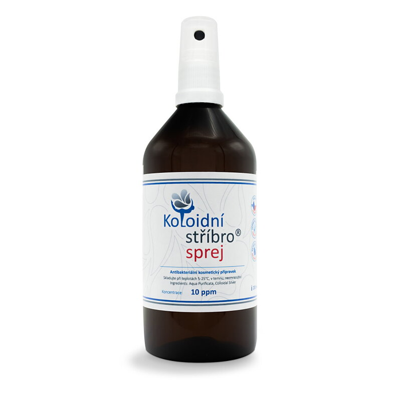 KOLOIDNÉ STRIEBRO SPREJ 200 ML 50 PPM