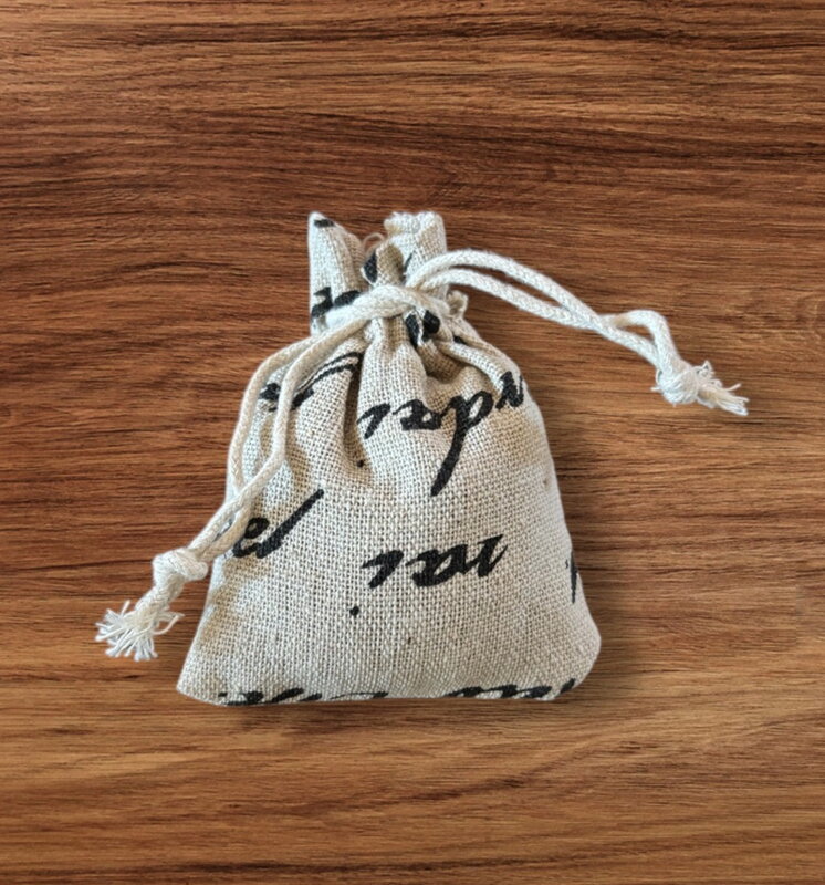 Bylinkové vrecko malé text